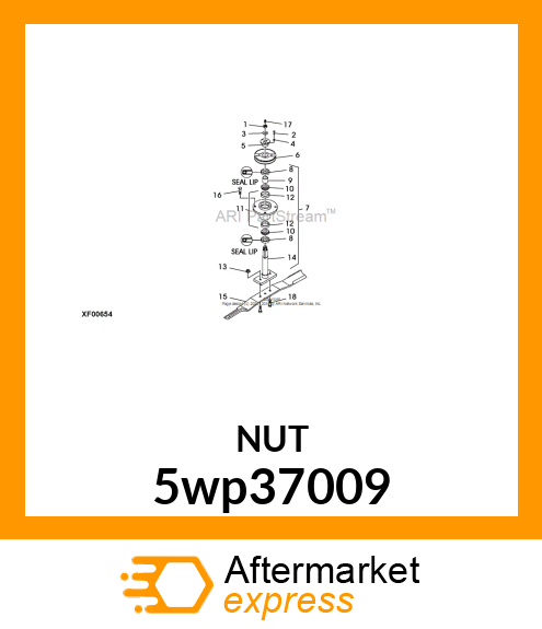 NUT 5wp37009