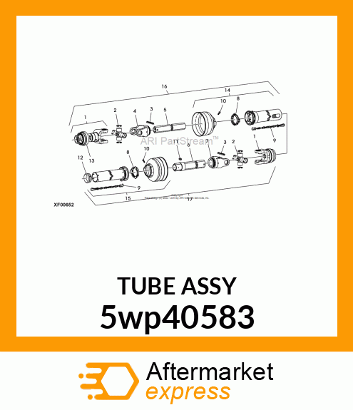 DRIVE TUBE 5wp40583