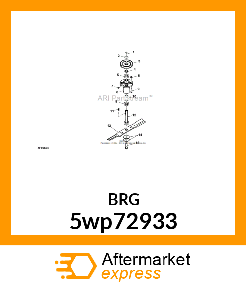 BEARING BALL 25MM 5wp72933