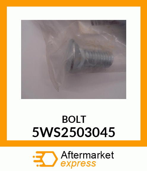 BOLT 5/8 5WS2503045