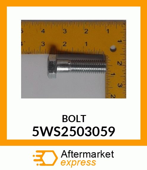 BOLT 5/8 5WS2503059