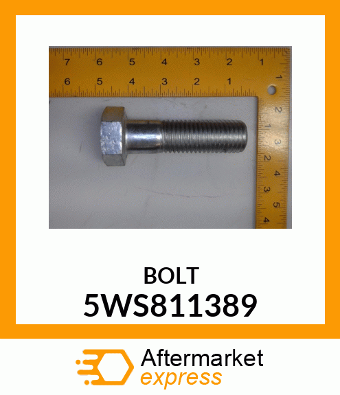 PIVOT BOLT 1 IN. 5WS811389