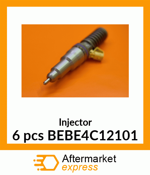 Injector 6 pcs BEBE4C12101