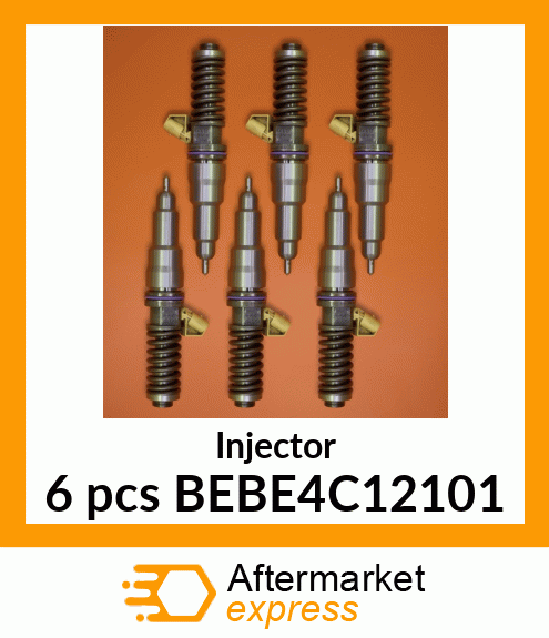 Injector 6 pcs BEBE4C12101