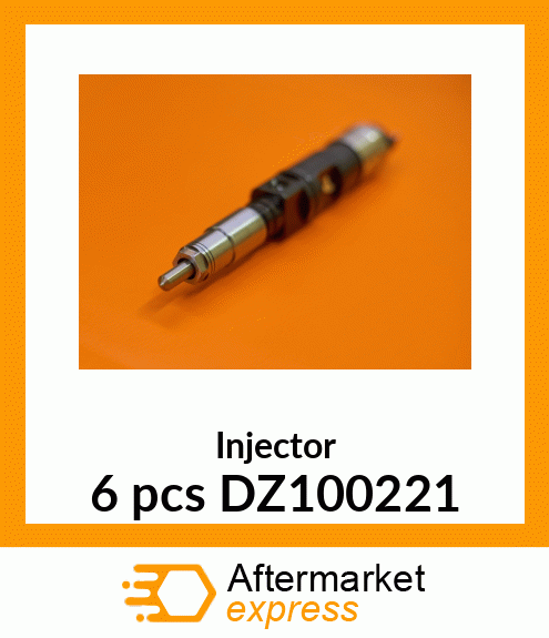 Injector 6 pcs DZ100221