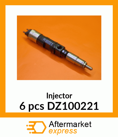 Injector 6 pcs DZ100221