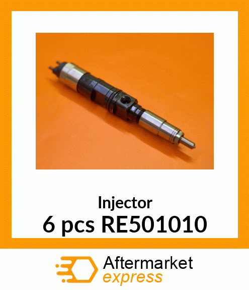 Injector 6 pcs RE501010