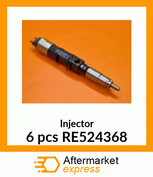 Injector 6 pcs RE524368