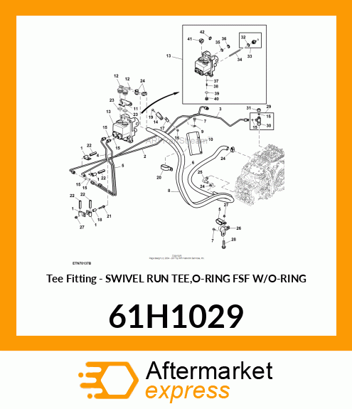 Tee Fitting 61H1029