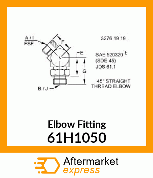 Elbow Fitting 61H1050