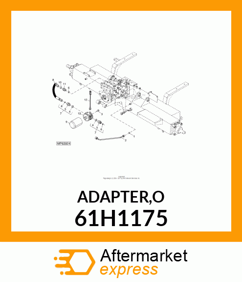 ADAPTER,O 61H1175