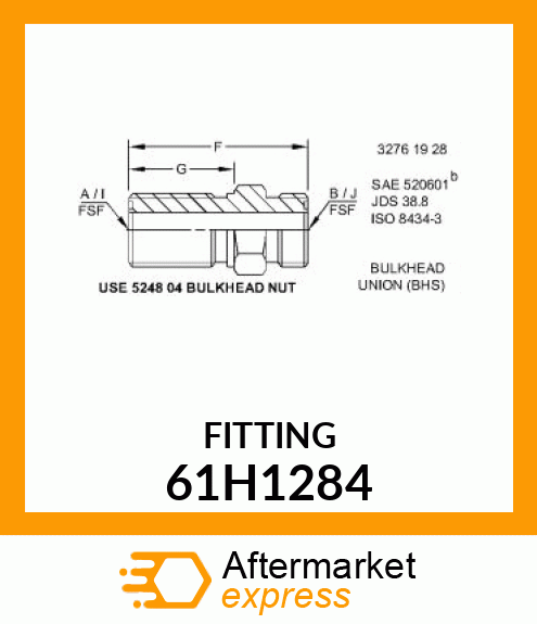 BULKHEAD UNION,O 61H1284