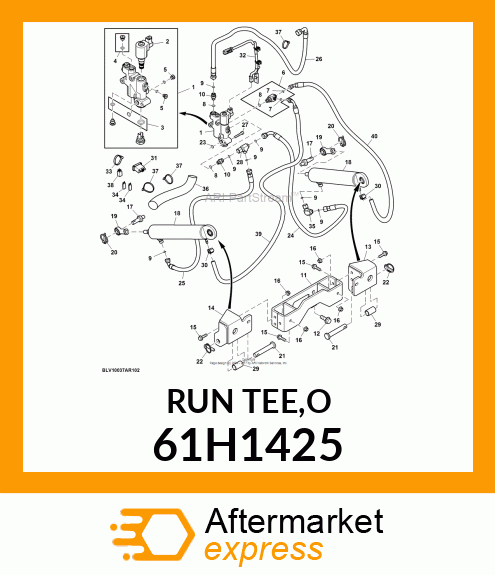 RUN TEE,O 61H1425