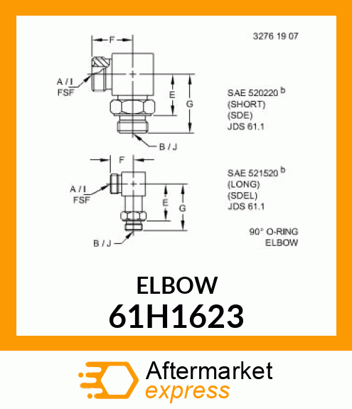 Adapter Fitting 61H1623