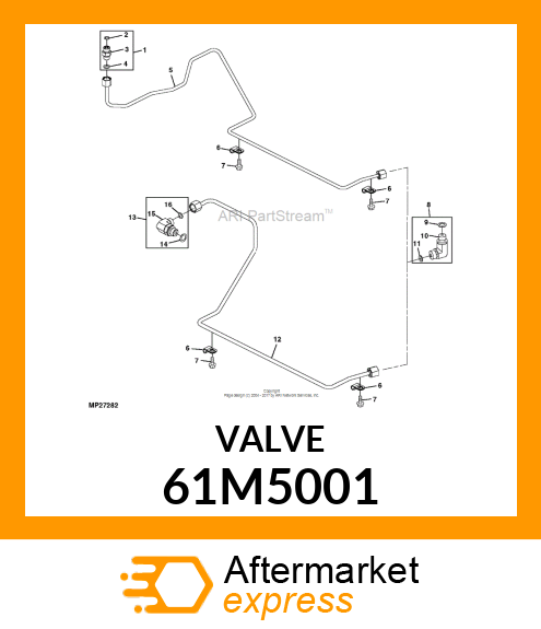 Adapter Fitting - STUD STRAIGHT (SDS), ORFS 61M5001