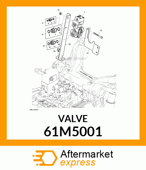 Adapter Fitting - STUD STRAIGHT (SDS), ORFS 61M5001