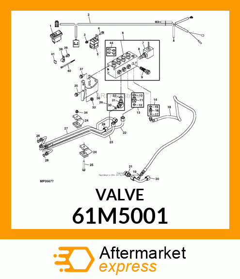 Adapter Fitting - STUD STRAIGHT (SDS), ORFS 61M5001