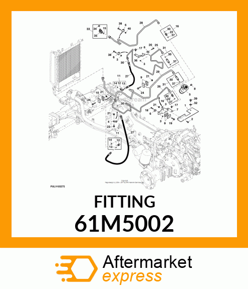 Adapter Fitting - STUD STRAIGHT (SDS), ORFS 61M5002