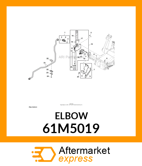 ADJ STUD ELBOW (SDE), ORFS 61M5019