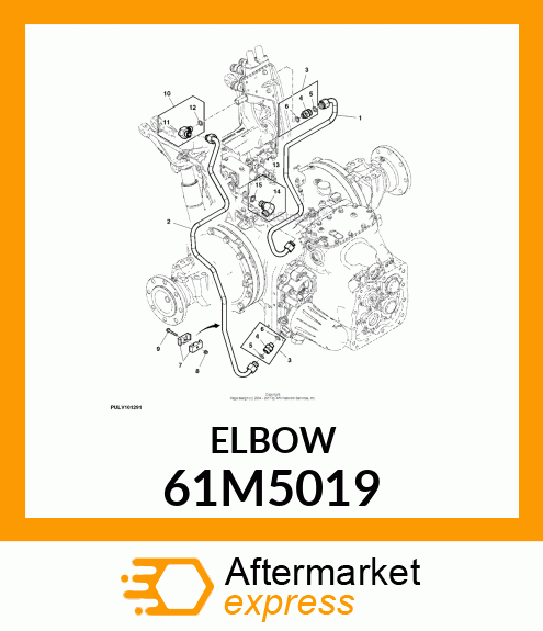 ADJ STUD ELBOW (SDE), ORFS 61M5019