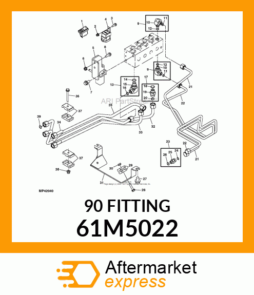 ADJ STUD ELBOW (SDE), ORFS 61M5022