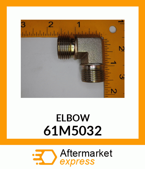 90 DEG UNION ELBOW (E), ORFS 61M5032