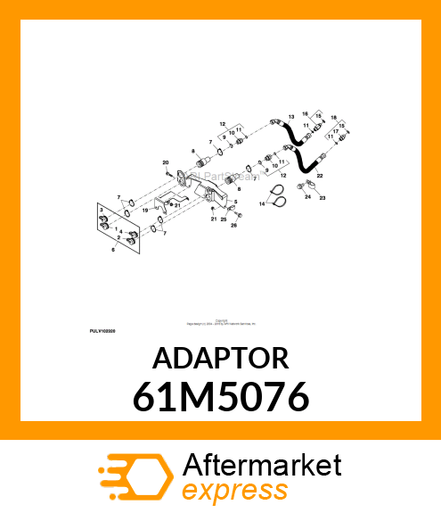 Adapter Fitting 61M5076