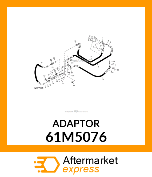 Adapter Fitting 61M5076