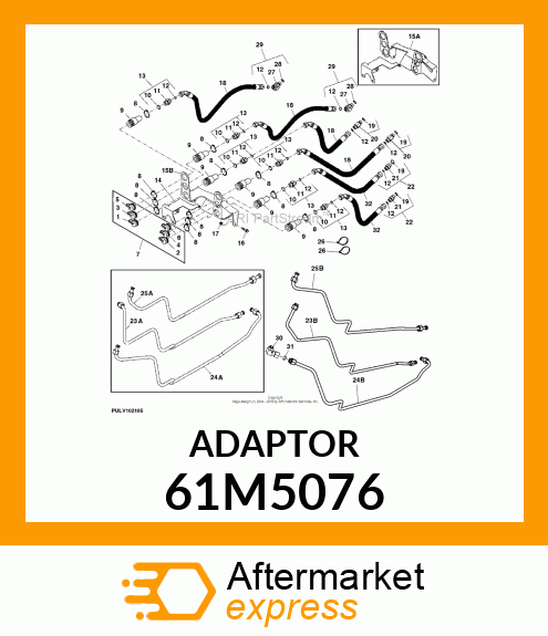 Adapter Fitting 61M5076