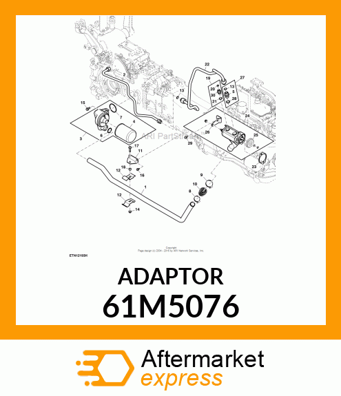 Adapter Fitting 61M5076