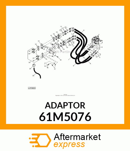 Adapter Fitting 61M5076