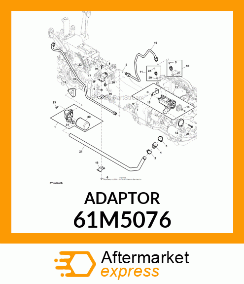 Adapter Fitting 61M5076