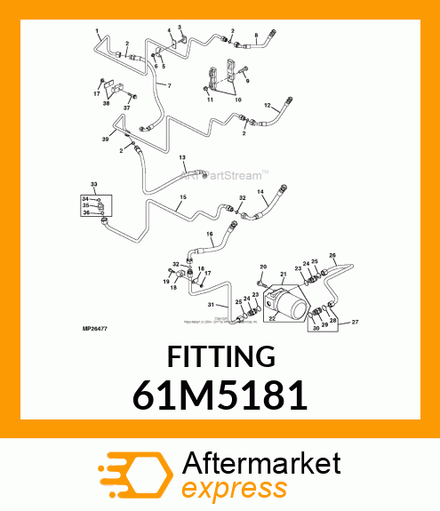 Adapter Fitting 61M5181