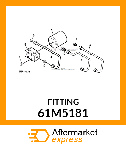 Adapter Fitting 61M5181