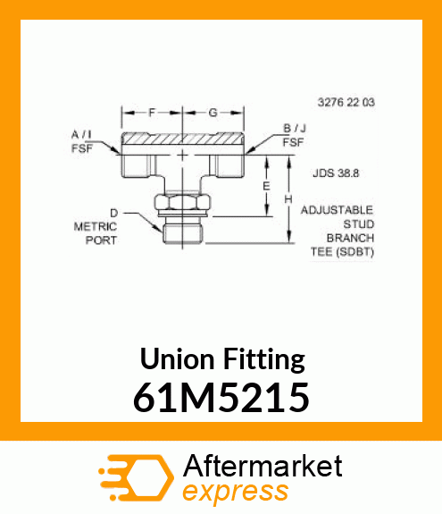 Union Fitting 61M5215