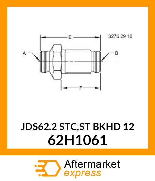 JDS62.2 STC,ST BKHD 12 62H1061