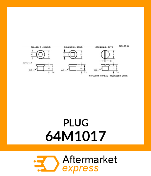 PLUG, JDS 217.1 64M1017