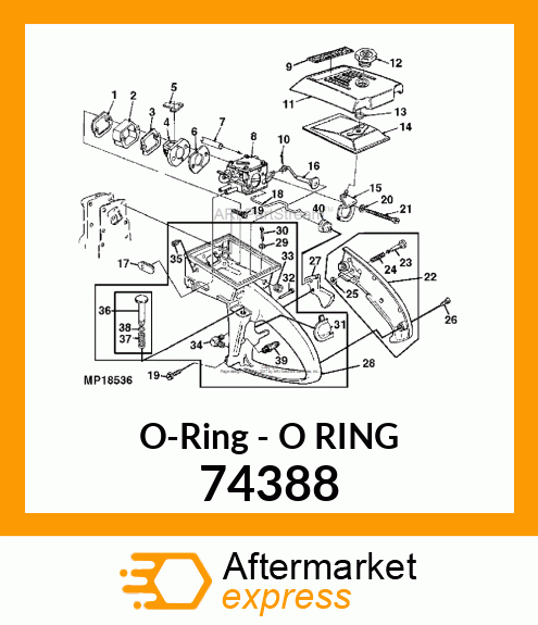 O-Ring - O RING 74388