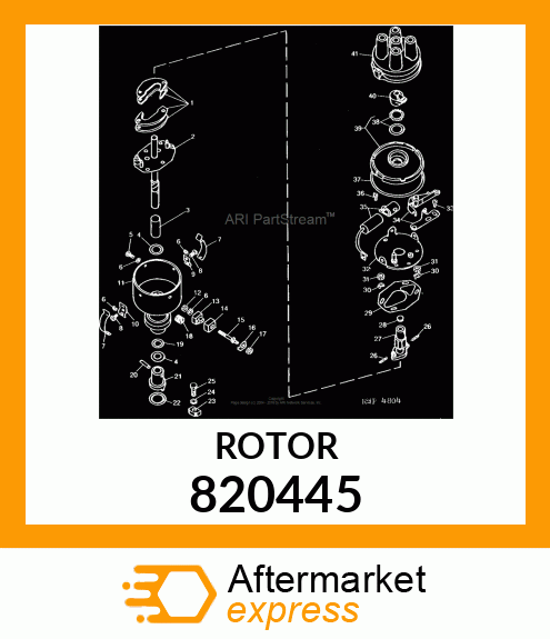 DISTRIBUTOR ROTOR 820445