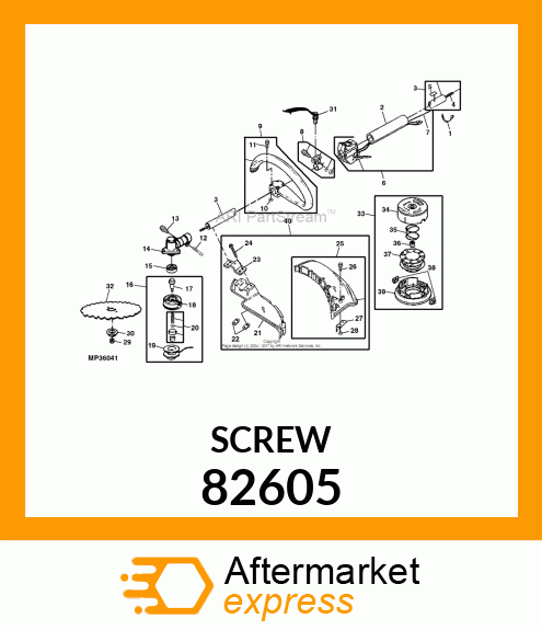 Screw - SCREW 82605