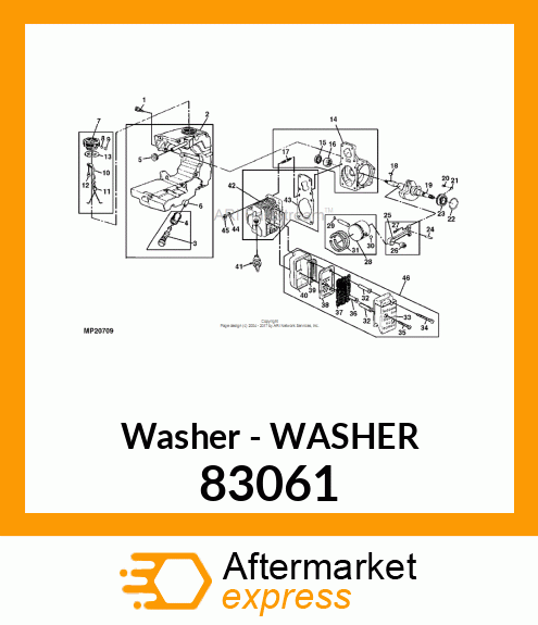 Washer - WASHER 83061