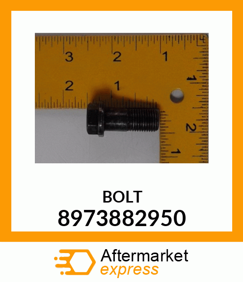 BOLT; EYE,OIL PIPE 8973882950