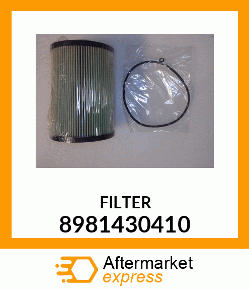 ELEMENT KIT, FUEL FILTER 8981430410