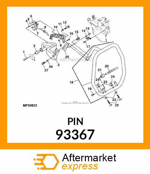 Pin Fastener - ISOLATOR PIN 93367