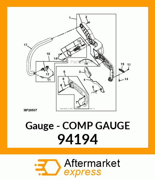 Gauge - COMP GAUGE 94194