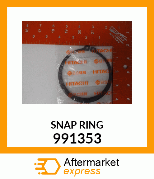 Snap Ring - RING,RETAINING 991353