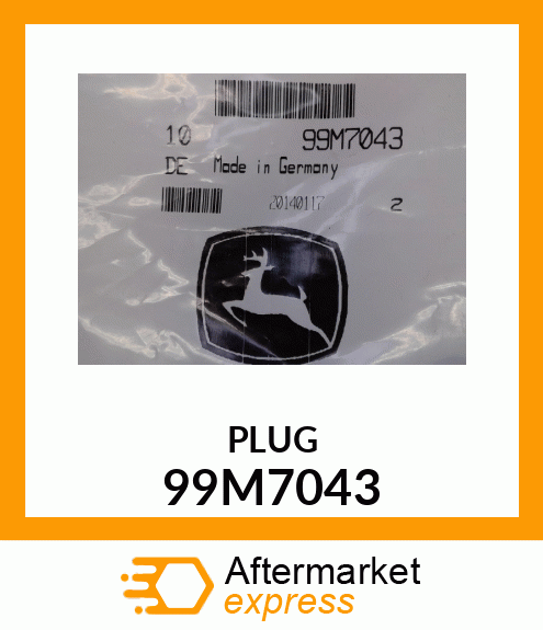 PLUG, PLUG,PLASTIC,BLACK F27 WN352 99M7043