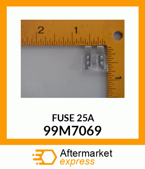 FUSE, BLADE NATURAL 25 A 99M7069