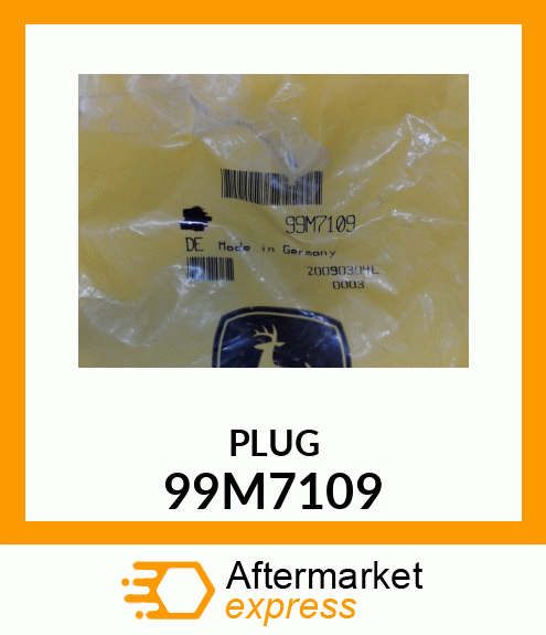 PLUG, PLASTIC 17,0 MM / WN352 99M7109