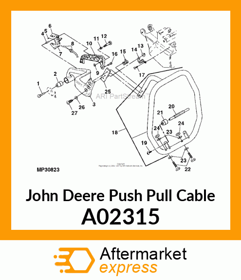 Push Pull Cable A02315